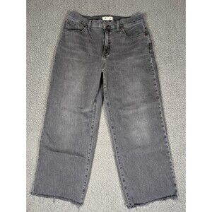 Madewell Gray Flare & Wide Leg Jeans